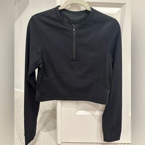 Sweaty Betty Power Half Zip Workout Top - Black